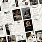 60 Page Canva E-book Template: Cream and Black Edition with MRR and PLR