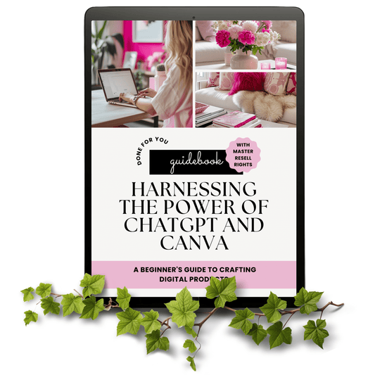 Harnessing the Power of ChatGPT and Canva eBook with MRR and PLR